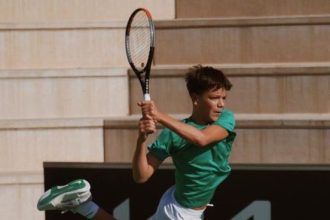 William Vasii cap de serie 1 la Turneul U12 in Spania