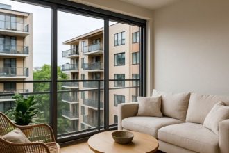 inchidere balcon cu geam glisant panorama si protectie