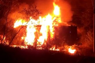 sabotaj feroviar in rostov partizanii pro ucraineni au ars o locomotiva rusa