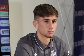 Adriano Manole atacantul de la FC Arges Vrem sa incheiem anul bine