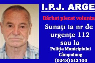 Barbat de 82 de ani disparut din Cosesti