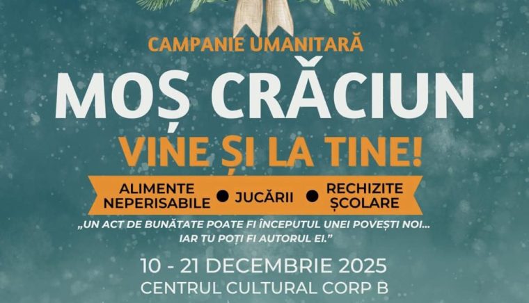 Campanie umanitara in Mioveni Ce poti oferi