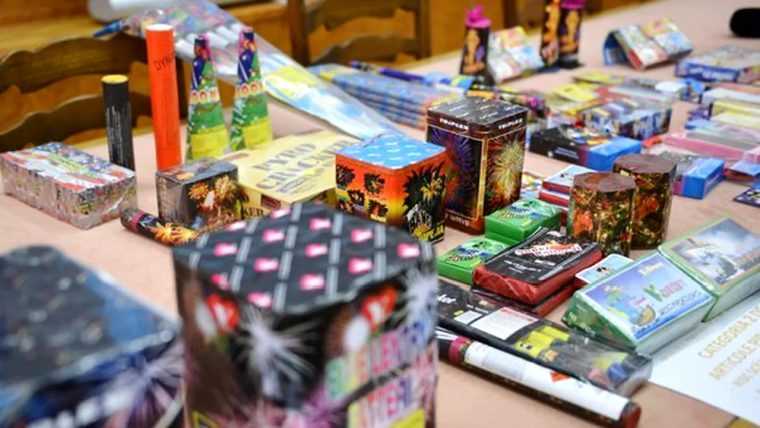 Captura record de materiale pirotehnice la Arad