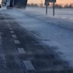 Circulatie de iarna pe multe drumuri din Romania