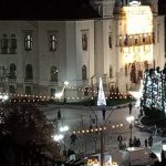 Colindatori calareti in centrul Campulungului