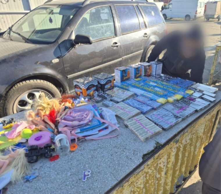 Comercializarea articolelor pirotehnice sanctionata de jandarmi