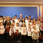 Corul Glasul Arhanghelului din Micesti a cantat la Ministerul Investitiilor