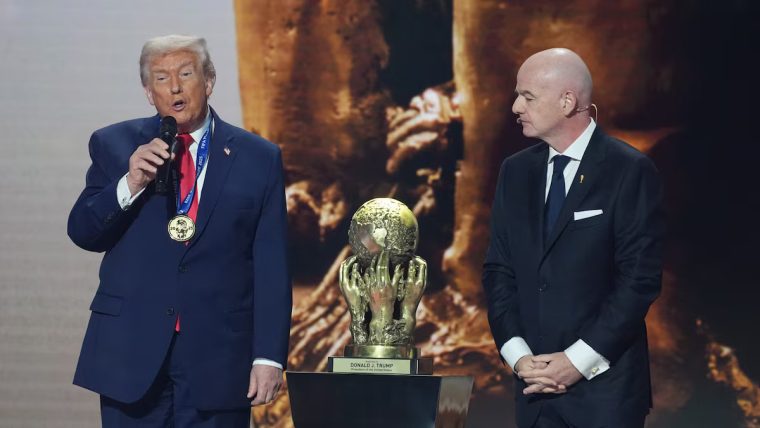 Donald Trump a castigat primul Premiu FIFA pentru Pace