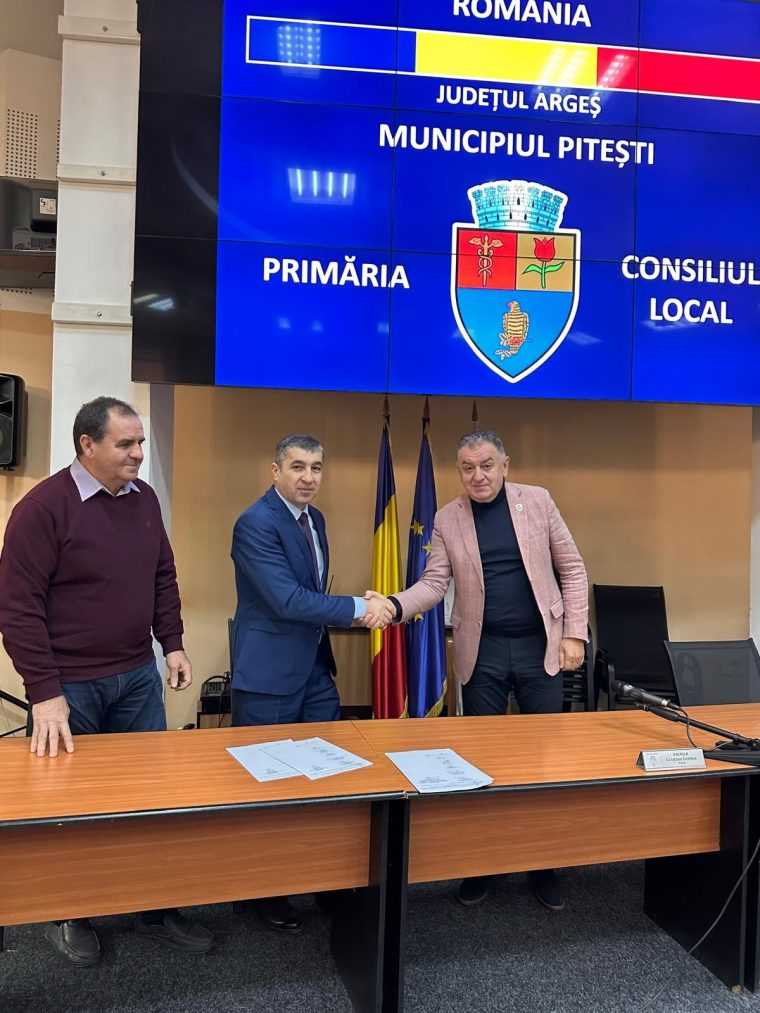 Doua contracte semnate la Pitesti pentru 2026