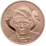 Fondatorul Corului Madrigal pe o moned din tombac