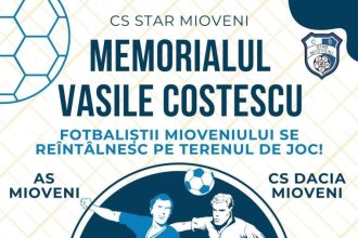 Fosti jucatori de fotbal de la Mioveni se reunesc