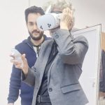 Paraclisul Centrului Universitar Pitesti vizionat cu VR