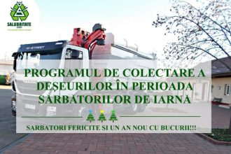 Piteshti Colectarea deseurilor in timpul sarbatorilor de iarna