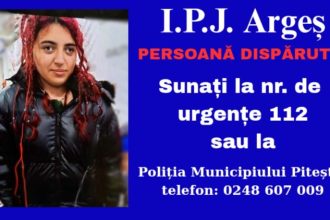 Piteshti Tanara de 18 ani plecata din nou de acasa