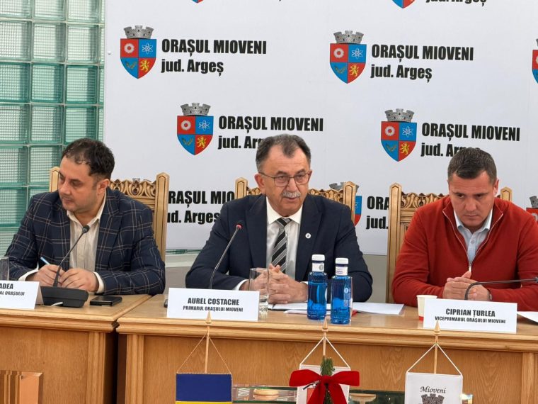 Primaria Mioveni prezinta bilantul activitatii din 2025