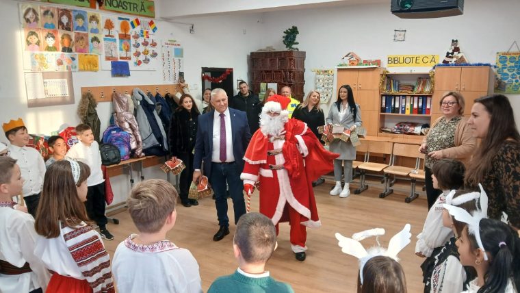 Primarul Constantin Bilea Cracunul e o poveste frumoasa in Oarja