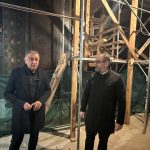 Primarul Gentea a vizitat santierul celei mai vechi biserici din Pitesti unde s au descoperit 200 de schelete