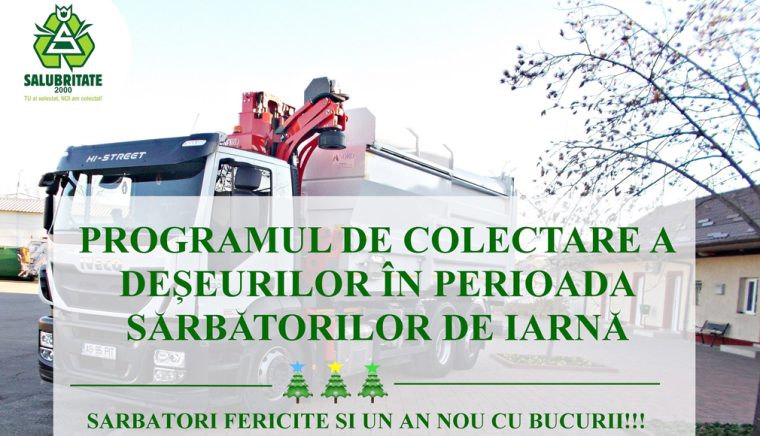 Programul de colectare a deseurilor de sarbatori Pitesti