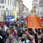 Proteste masive in Croatia impu triva extremistilor