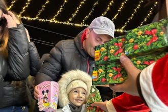 S a dat startul sarbatorilor de iarna la Bradu