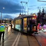 Tramvai deraiat in centrul Iasului dupa accident