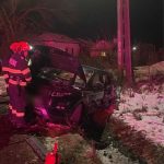 Accident in Arges O femeie ranita transportata cu ambulanta