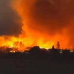 Atac de noapte cu drone la o instalatie petroliera in Volgograd