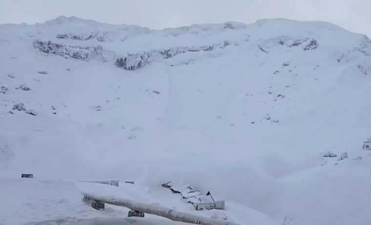 Avalansa mare la Balea Lac din cauza a doi schiari