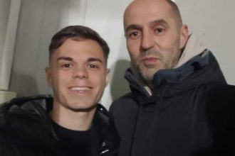 Bogdan Andone sprijinit de fratele sau