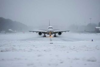 Europa paralizata de polei si zapada aeroporturi inchise haos in trafic