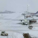 Iarna incetineste zborurile de pe Otopeni