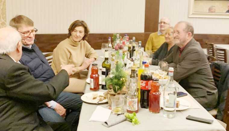 Ion M Ionita si sotia sa Alexandra Andon invitati la ziua inginerului Ilarie Isac