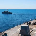 Romania preda conducerea misiunii anti mine din Marea Neagra