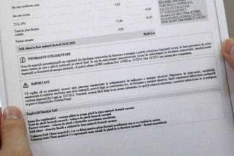 Tichetul de 50 de lei pentru energie va fi scsut din factura