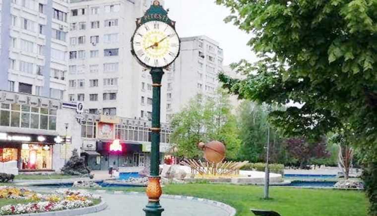 Timpul s a oprit in centrul Pitestiului din cauze mecanice