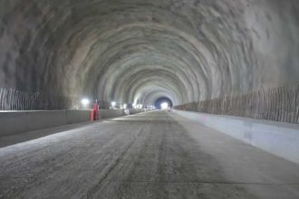 Veriga lipsa a Autostrazii A1 se finalizeaza tunelurile de la Margina Holdea realizate in proportie de 50