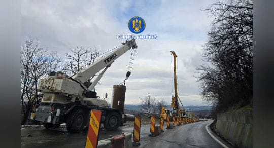 video restrictie trafic dn 7 dedulesti