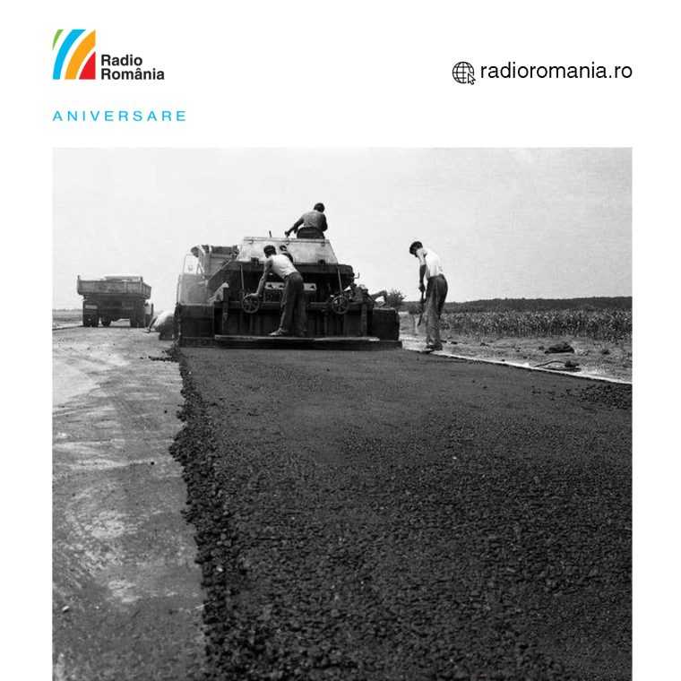 Acum 59 de ani incepea construirea autostrazii Bucuresti Pitesti prima din Romania