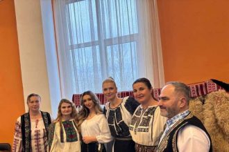 Alina Gorghiu a fost prezenta la hora din comuna Rociu