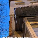 Amenzi la Pitesti pentru cei care nu indepartaza gheaa si turturii