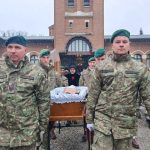 Arhimandritul Climent Haralamb a fost ingropat cu onoruri militare in cimitirul manastirii CurteadeArges
