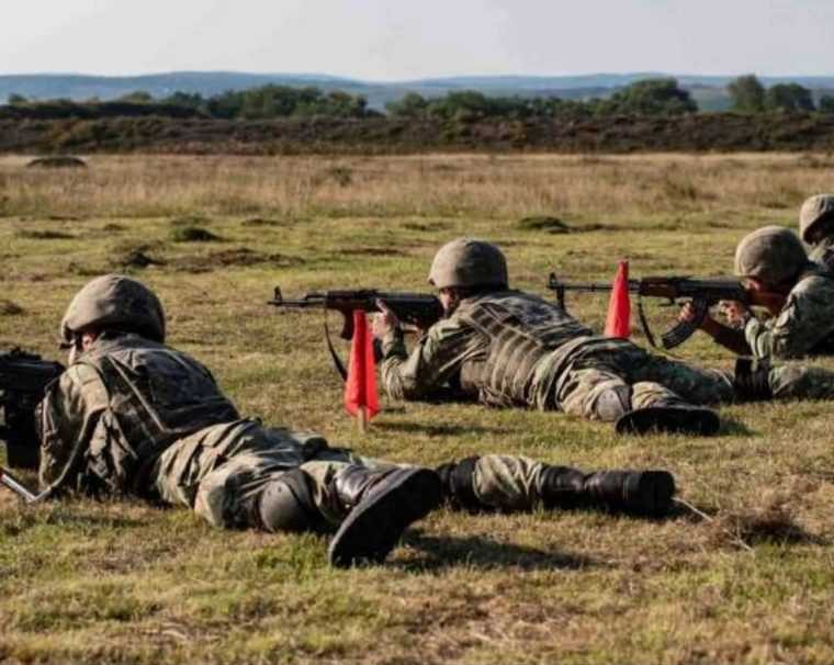 Atentie exercitii de tragere in poligonul din Mioveni