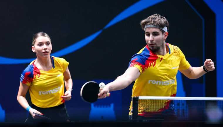 Bernadette Szocs si Eduard Ionescu in finala de dublu mixt la turneul WTT Star Contender de la Chennai