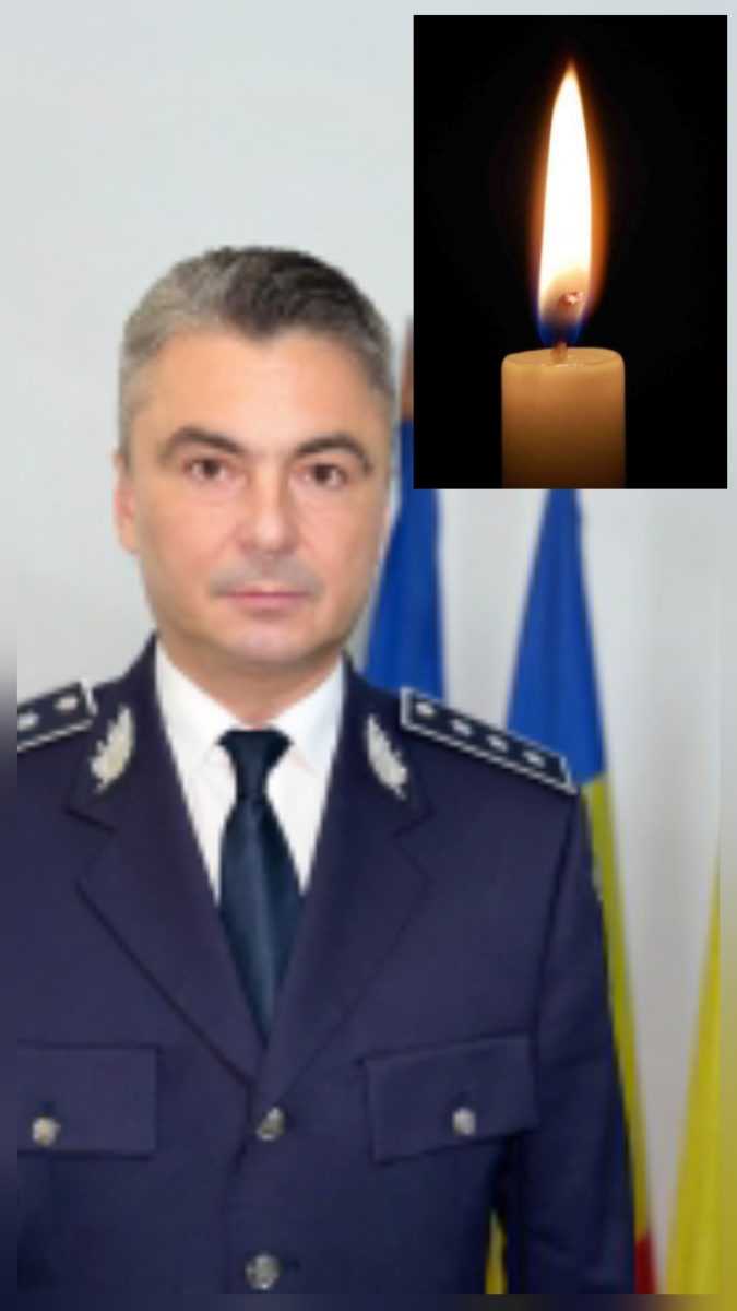 Comisarul sef Alin Stan a decedat
