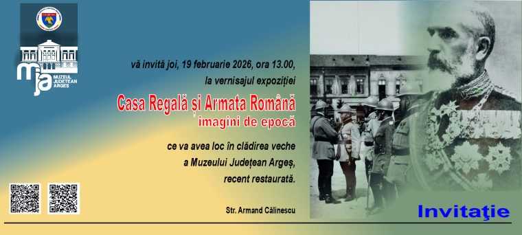 Expoziie la Piteti Casa Regal i Armata Romn fotografii din epoc