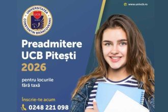 Fundatia TEILOR ofera 10 burse studentilor de la Universitatea Constantin Brancoveanu din Pitesti