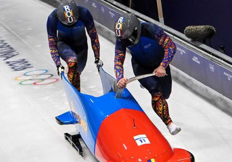 JO 2026 Echipa de bob de patru persoane a Romaniei a terminat competitia pe locul 17