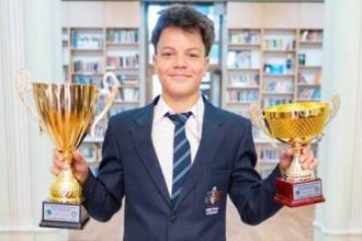 Mandria Pitesului Campionul William Vasiu apreciat de British School of Bucharest