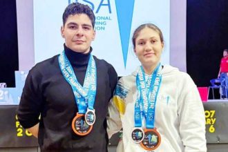 Medalii pentru pitestenceanca Alexandra Curcan la Campionatele Europene de Inot in Ape Inghetate din Italia