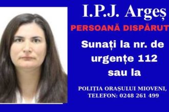 Mioveni O femeie a fost data disparuta Are probleme de sanatate